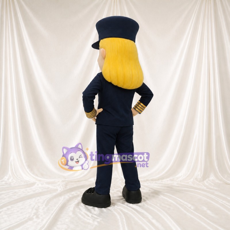 Police Officer Mascot Costume Full Body for Adults Events