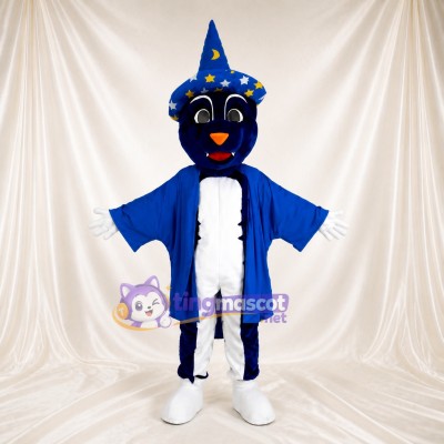 Wizard Mascot Costume Full Body for Adults Outdoor Events