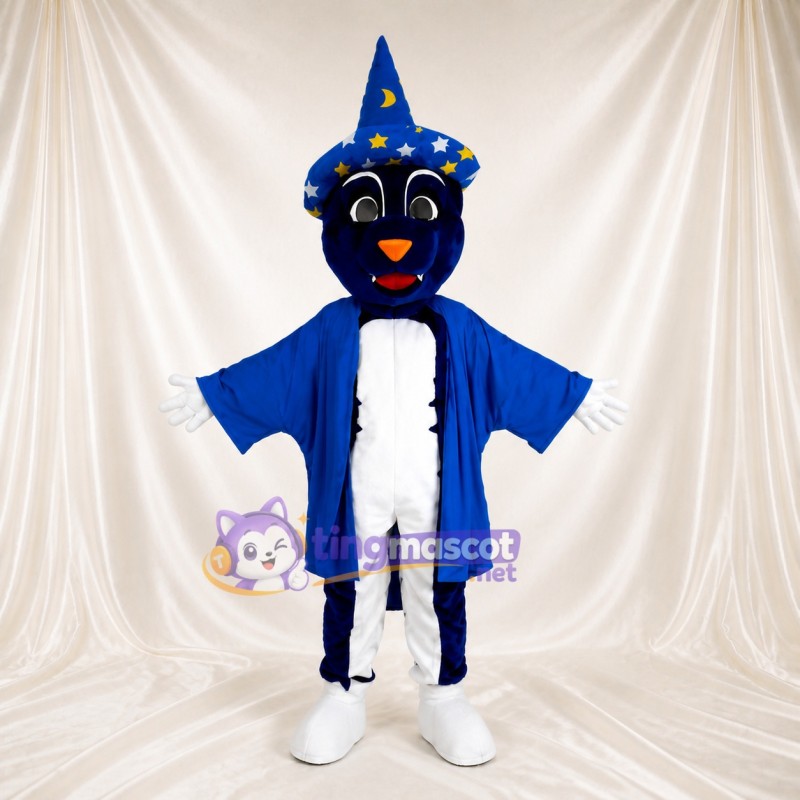 Wizard Mascot Costume Full Body for Adults Outdoor Events