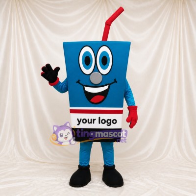 Drink Cup Mascot Costume Full Body for Adults Trade Shows