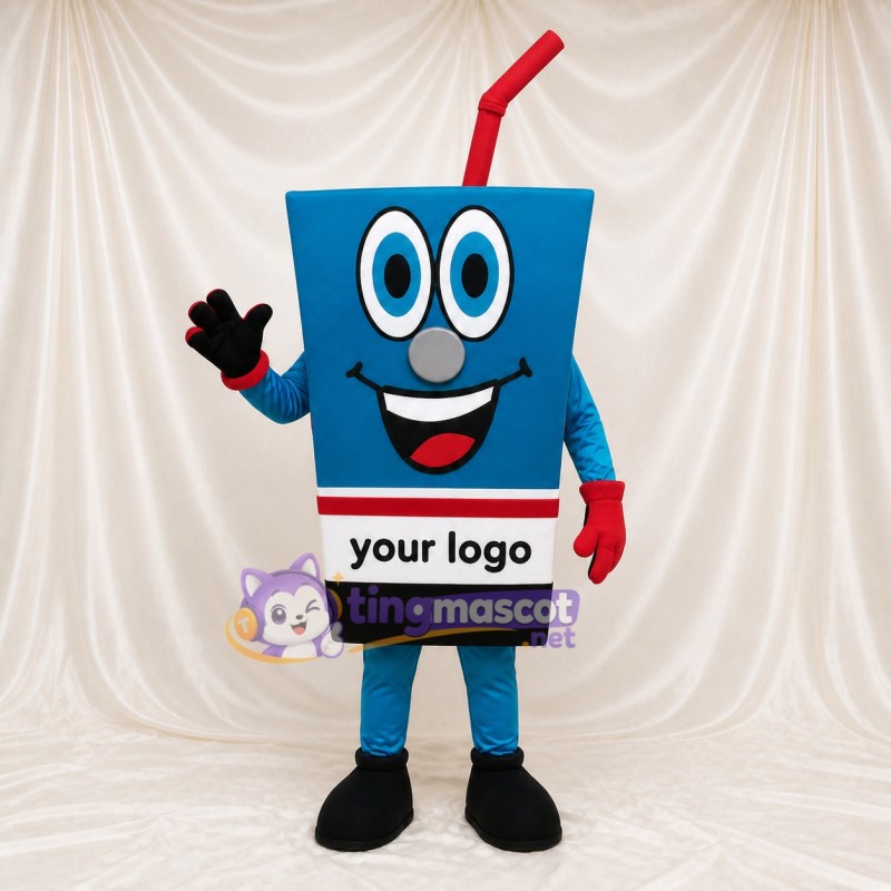 Drink Cup Mascot Costume Full Body for Adults Trade Shows