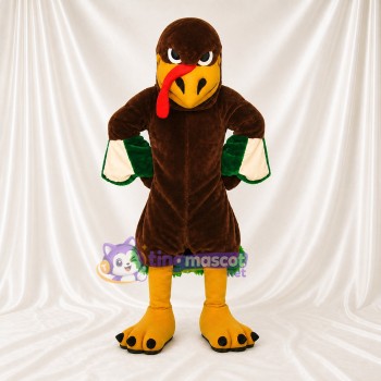 Dinde Costume de mascotte intégral pour adultes Noël
