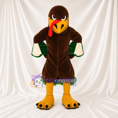 Dinde Costume de mascotte intégral pour adultes Noël