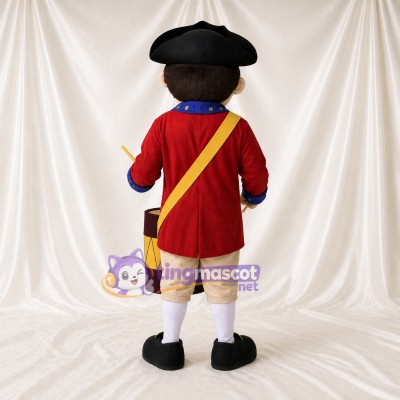 Drummer Character Mascot Costume Full Body for Adults Stage Events