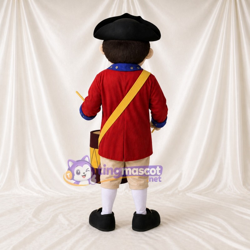 Drummer Character Mascot Costume Full Body for Adults Stage Events