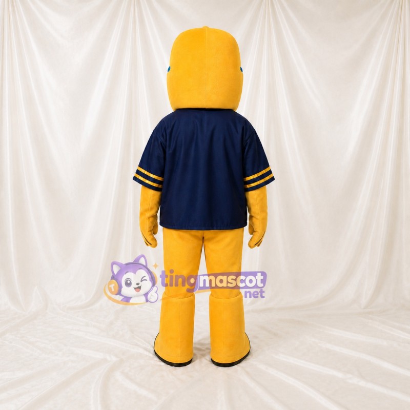 Smiling Character Mascot Costume Full Body for Adults Sports Events