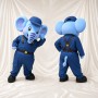 Arbeiter Elefant Maskottchenkostüm Ganzkörper für Erwachsene Messen