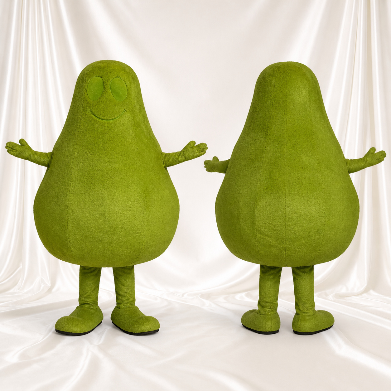 Avocado Mascot Costume Full Body for Adults Food Events Avocado Mascot Costume Full Body for Adults Food Events