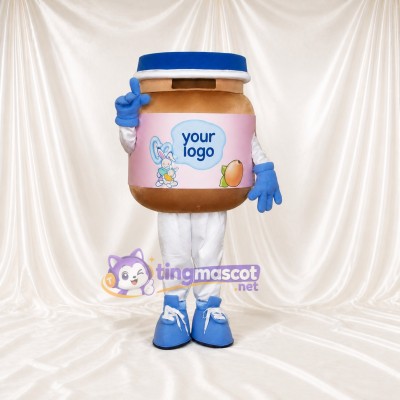 Jar Mascot Costume Full Body for Adults Food Events