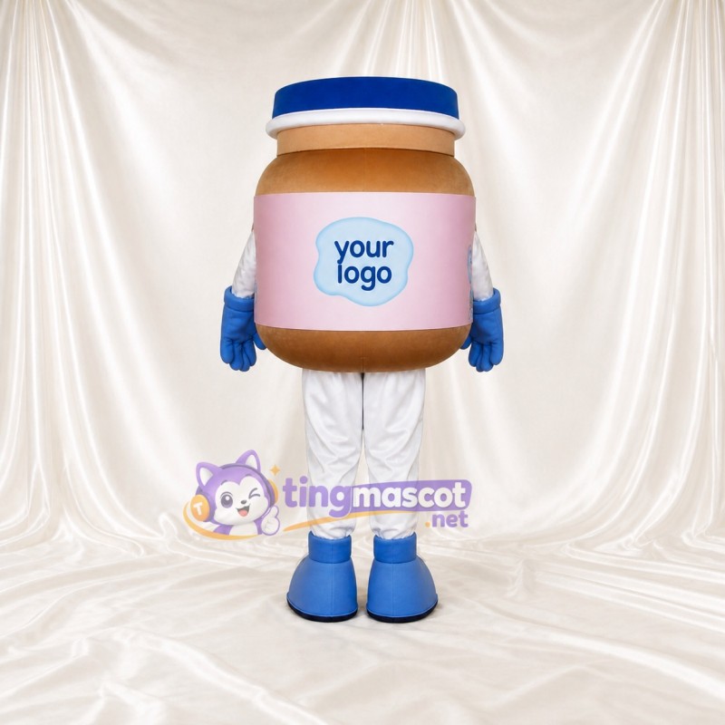 Jar Mascot Costume Full Body for Adults Food Events
