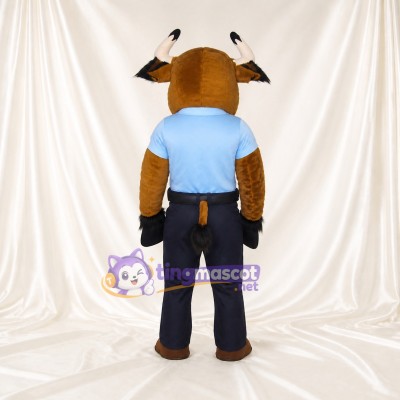 Bull Mascot Costume Full Body for Adults School Events