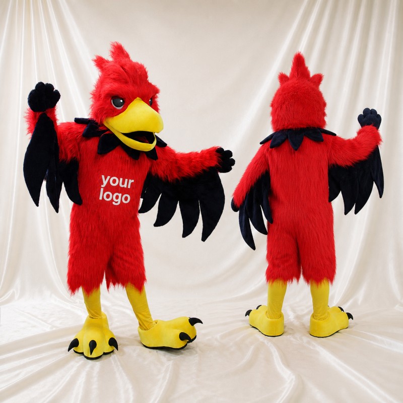 Phoenix Mascot Costume Full Body for Adults Food Events