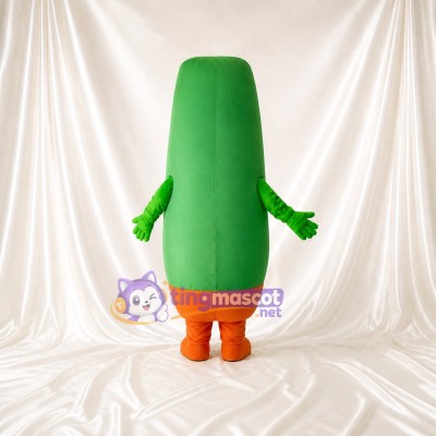 Concombre Fleur Costume de mascotte intégral pour adultes Événements
