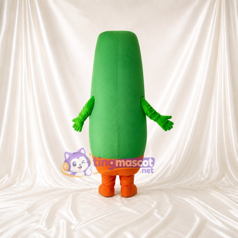 Concombre Fleur Costume de mascotte intégral pour adultes Événements