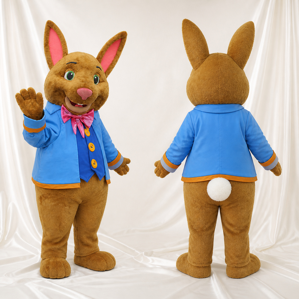 Brauner Hase Maskottchenkostüm Ganzkörper für Erwachsene Schulveranstaltungen Brauner Hase Maskottchenkostüm Ganzkörper für Erwachsene Schulveranstaltungen