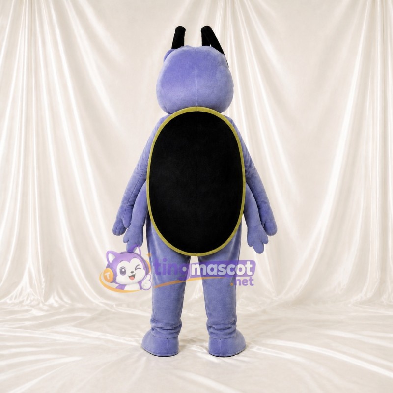 Purple Insect Mascot Costume Full Body for Adults School Events