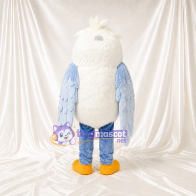 Chouette Blanche Costume de mascotte intégral pour adultes Événements scolaires
