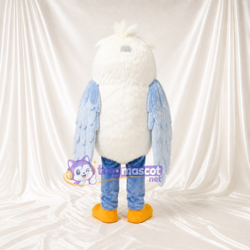 Chouette Blanche Costume de mascotte intégral pour adultes Événements scolaires