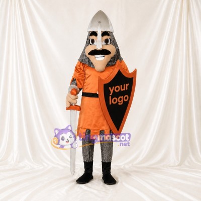 Medieval Knight Mascot Costume Full Body for Adults Museums