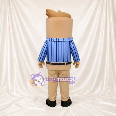 Office Worker Mascot Costume Full Body for Adults Trade Shows