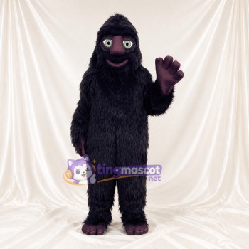 Gorille Long et Ébouriffé Costume de mascotte intégral pour adultes Événements sportifs