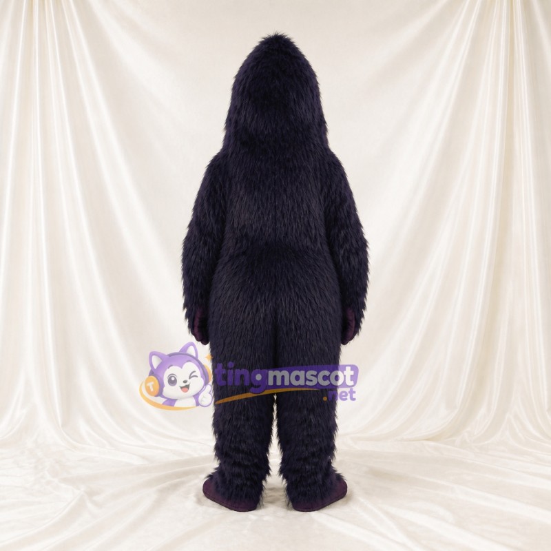 Gorille Long et Ébouriffé Costume de mascotte intégral pour adultes Événements sportifs