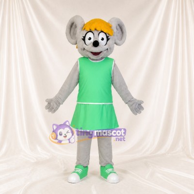 Mouse Girl Mascot Costume Full Body for Adults School Events