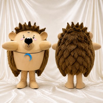 Layered Spines Hedgehog Mascot Costume Full Body for Adults School Events