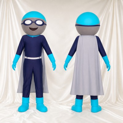 Space Hero Mascot Costume Full Body for Adults School Events