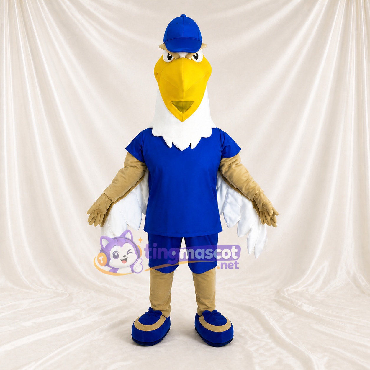 Aigle au Bec Jaune Costume de mascotte intégral pour adultes Événements sportifs