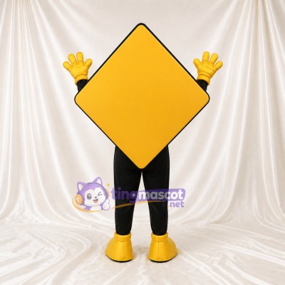 Road Sign Mascot Costume Full Body for Adults Events