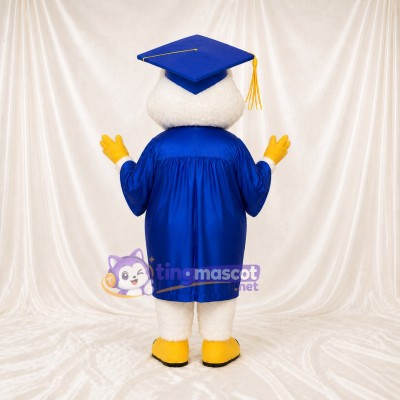 Graduate Owl Mascot Costume Full Body for Adults School Events