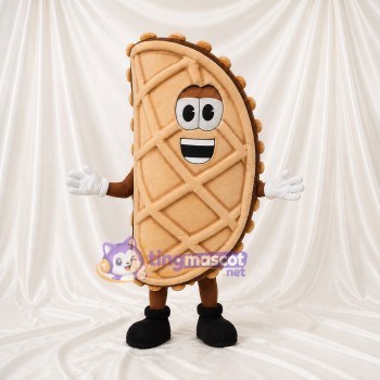 Tarte en Treillis Costume de mascotte intégral pour adultes Événements gastronomiques
