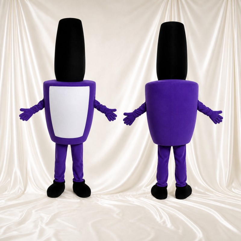 Nail Polish Bottle Mascot Costume Full Body for Adults Promotions