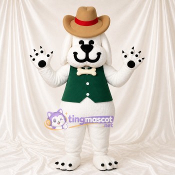 Chien Cowboy Costume de mascotte intégral pour adultes Promotions