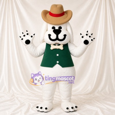 Chien Cowboy Costume de mascotte intégral pour adultes Promotions