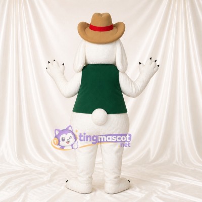 Chien Cowboy Costume de mascotte intégral pour adultes Promotions
