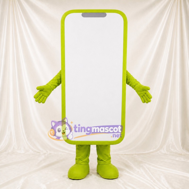 Smartphone Mascot Costume Full Body for Adults Tech Events