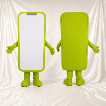 Smartphone Costume de mascotte intégral pour adultes Événements technologiques