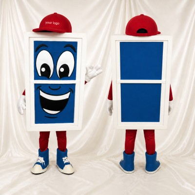 Window Mascot Costume Full Body for Adults Promotions