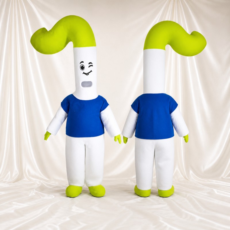 Sprout Character Mascot Costume Full Body for Adults School Events