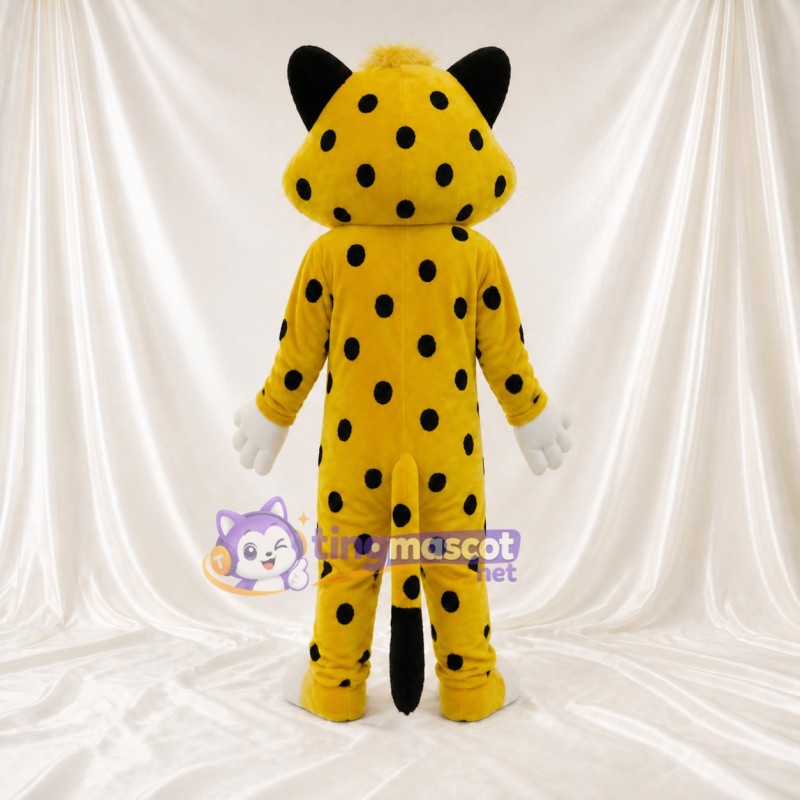 Léopard Jaune Costume de mascotte intégral pour adultes Événements sportifs
