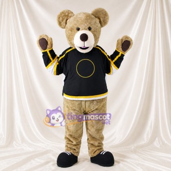 Teddybär Maskottchenkostüm Ganzkörper für Erwachsene Sportveranstaltungen