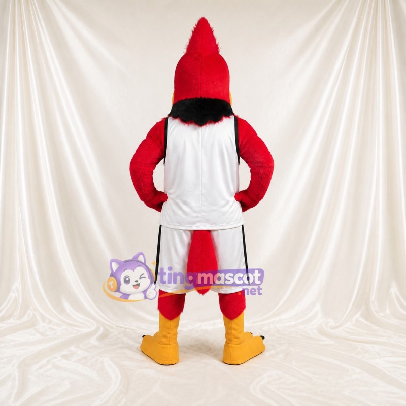 Costume de mascotte cardinal intégral pour adultes – événements sportifs