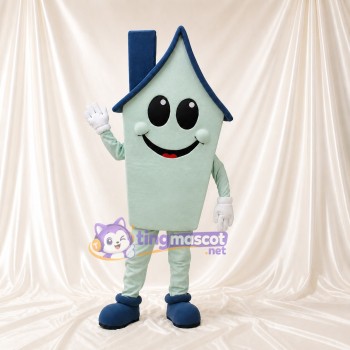 Maison Costume de mascotte intégral pour adultes Événements