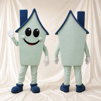 Maison Costume de mascotte intégral pour adultes Événements