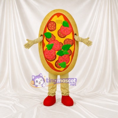 Pizza Costume de mascotte intégral pour adultes Événements gastronomiques