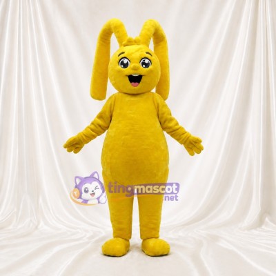 Extra Long Dog Mascot Costume Full Body for Adults School Events