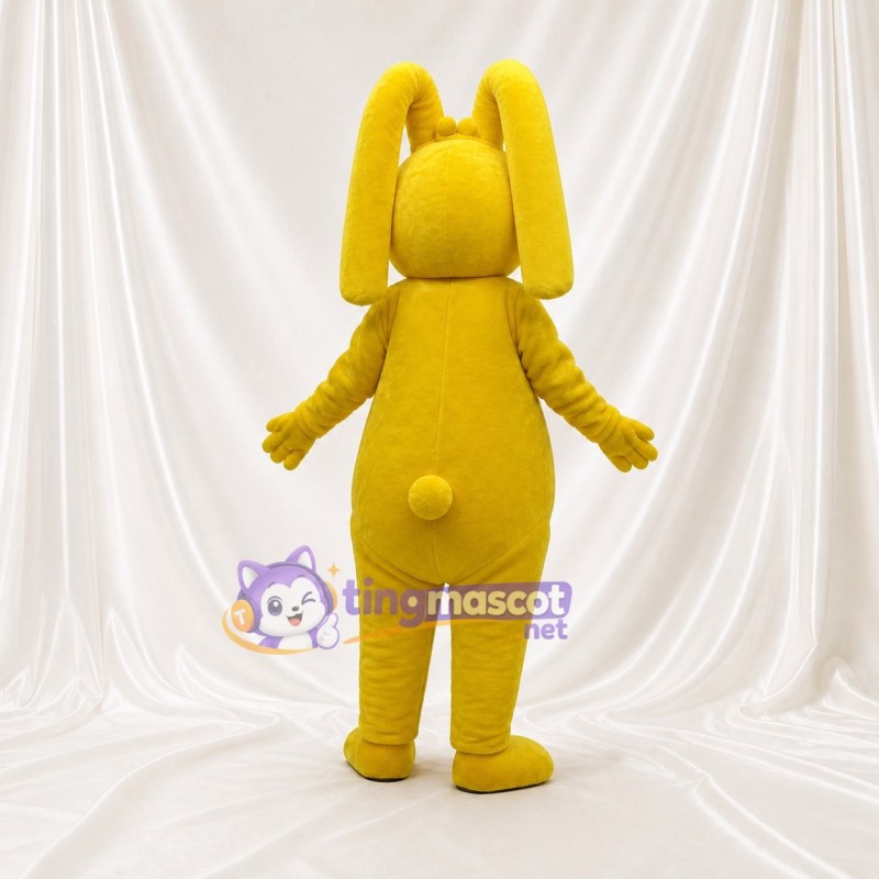 Extra Long Dog Mascot Costume Full Body for Adults School Events
