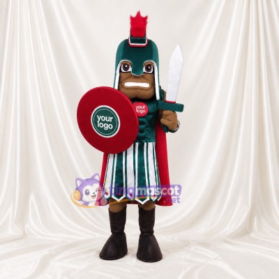 Roman Soldier Mascot Costume Full Body for Adults Museums